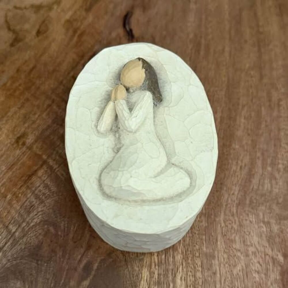 Willow Tree Angel of Prayer Keepsake Box~2003